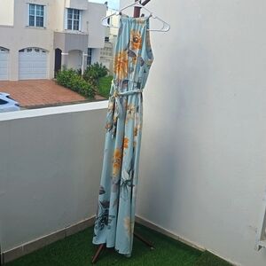 Romantic floral suit with pockets